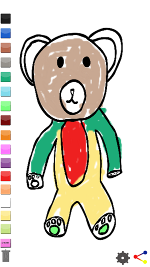 Kids Pic Art Drawing Designing-A Baby Nu