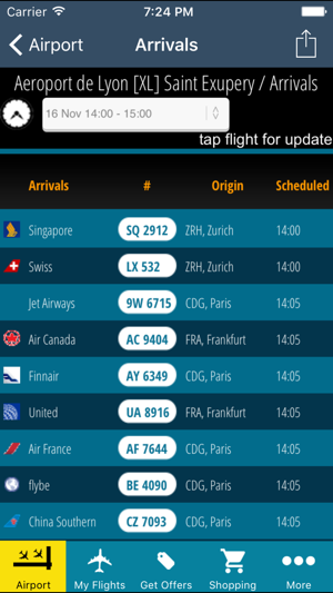 Lyon Airport Pro (LYS) + Flight Tracker(圖2)-速報App