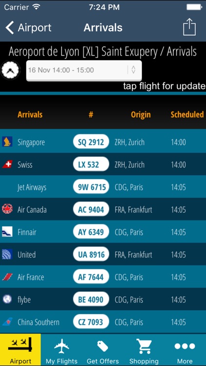 Lyon Airport Pro (LYS) + Flight Tracker