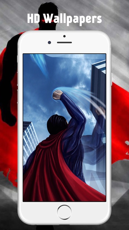 Superhero Comic God Steel Wallpaper for Superman