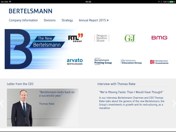 Bertelsmann Annual Report 2015