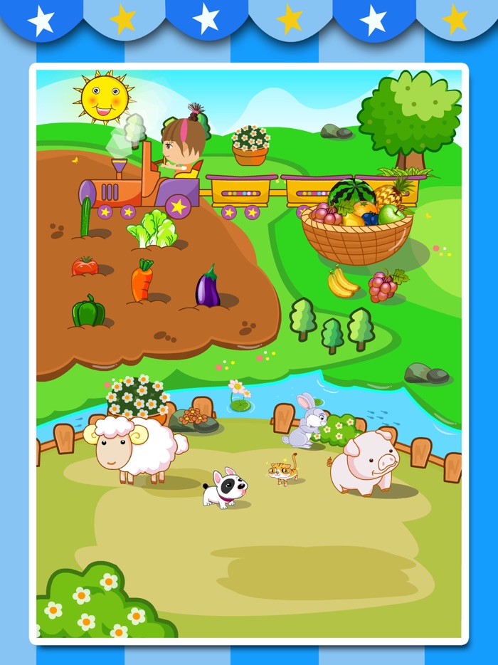 Amy and train-recognize animal vegetablefruit