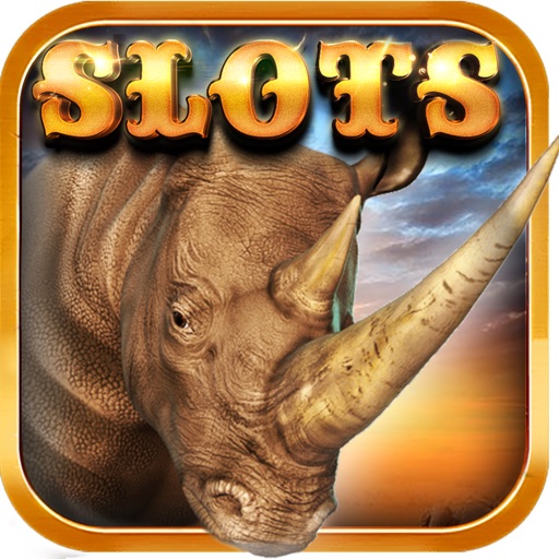 White Rhino Thunder Horn - Casino Slots Raging Icon