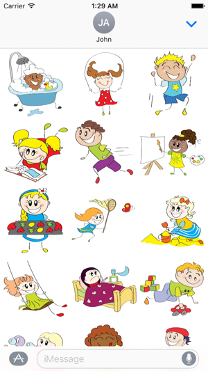 Child Cute Sticker Pack 01(圖1)-速報App