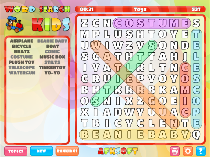 WordSearch Kids HD
