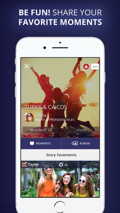 Favement - Share Fun Moments & Photo Story Albums screenshot-0