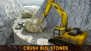 Captura 5 Grandes Rig Excavadora operador de grúa todo terreno y Minería Camión volquete simulador del juego iphone