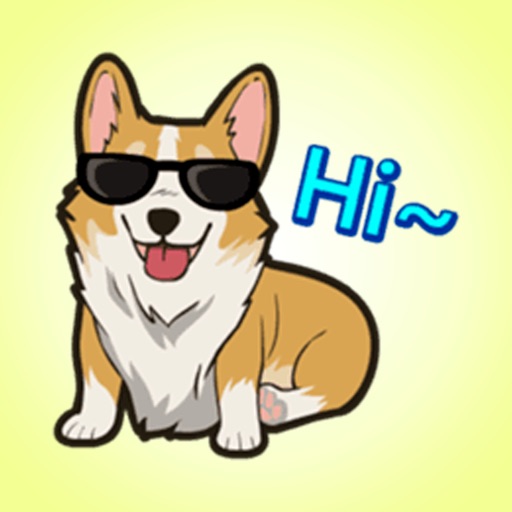 Cool Dog! Sticker Pack! icon