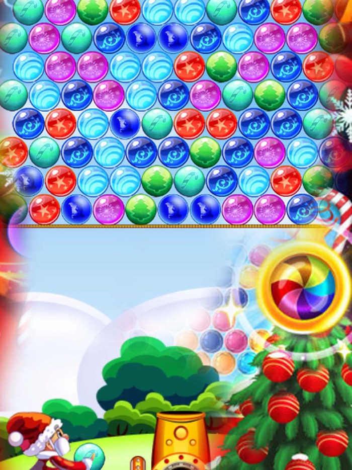 Christmas Bubble Shoot Game
