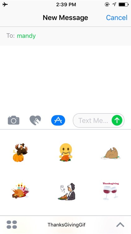 ThanksGiving Sticker - Turkey Gifs & Emojis Free