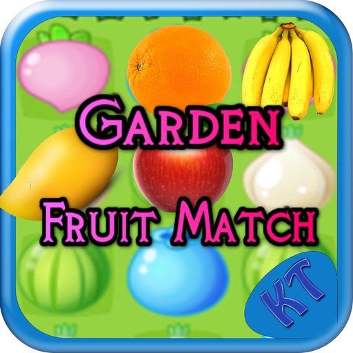 Garden Match - Fruit Matching Game icon