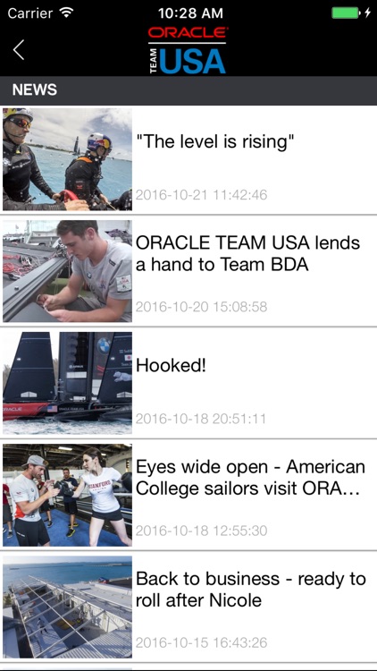 ORACLE TEAM USA APP