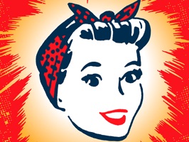 Retro Women - Animated Stickers for iMessage