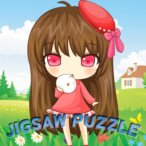 jigsaw anime learning game for kids 4th grade free iOS App