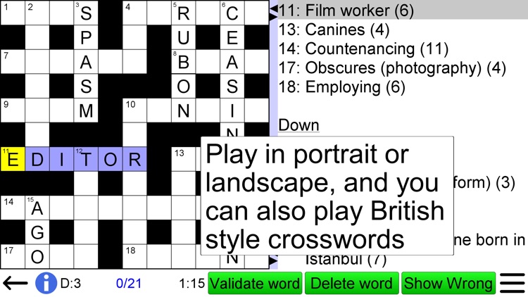 Arrow Crossword screenshot-4