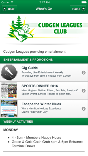 Cudgen Leagues Club(圖4)-速報App