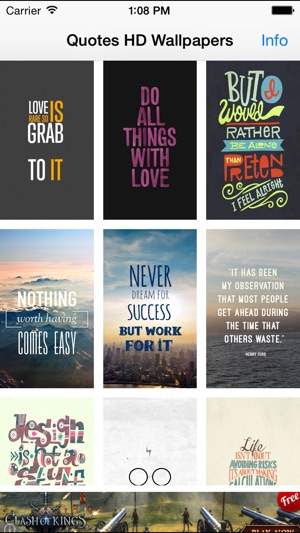 Quotes Wallpapers Free(圖2)-速報App