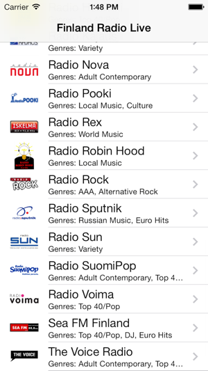 Finland Radio Live (Suomen Kieli, Finnish, Swedish, Suomalai(圖3)-速報App