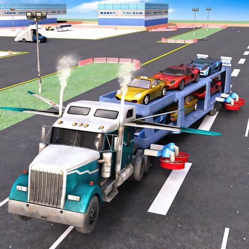 Top Car Transporter 3D Simulator Icon