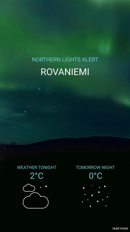 Northern Lights Alert Rovaniemi