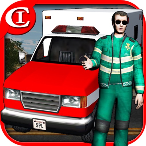 Crazy Ambulance King 3D HD Icon