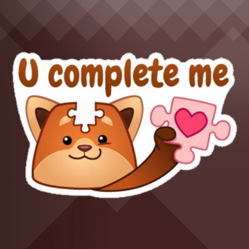 You Complete Me Stickers For iMessage icon