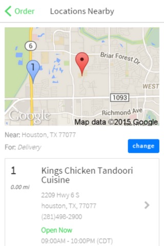 Kings Chicken Tandoori Cuisine screenshot 2