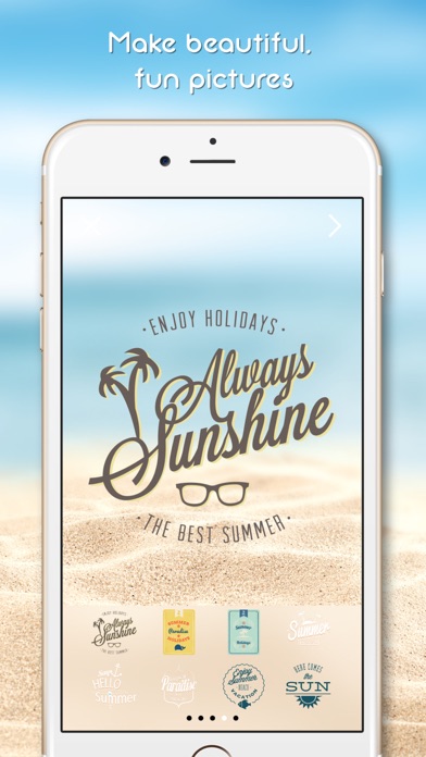 How to cancel & delete Summer Stamps for Photos: Free Photo Decorator from iphone & ipad 2