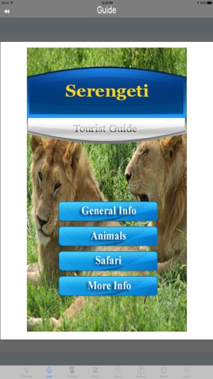 Serengeti - Africa Tourist Travel Guide(圖2)-速報App