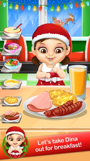 My Dina Food Maker Cooking Christmas Games(圖4)-速報App