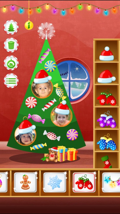 123 Kids Fun Christmas Tree- Christmas games free screenshot-0