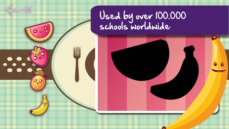 Food Shape Game Puzzle for young kids and toddlers screenshot-3