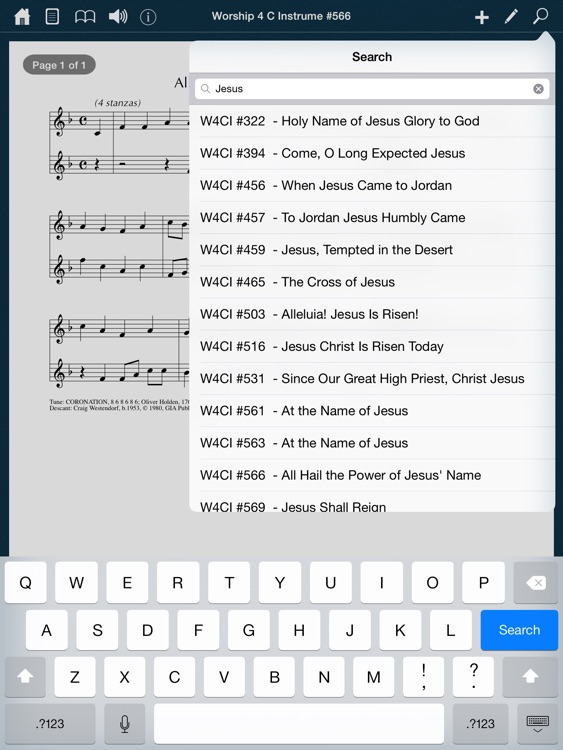 Hymnals screenshot-3