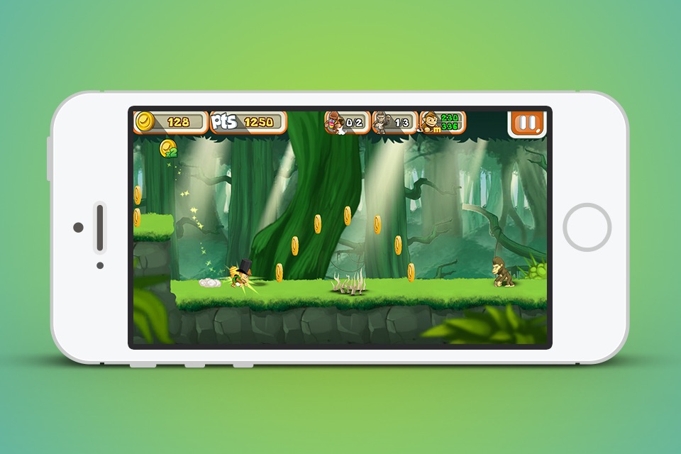 Monkey Run - The Jungle Book Edition screenshot 2