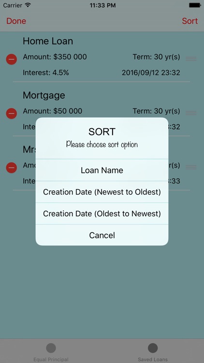 Loan Manager: Calculate loans with Equal Principal screenshot-4