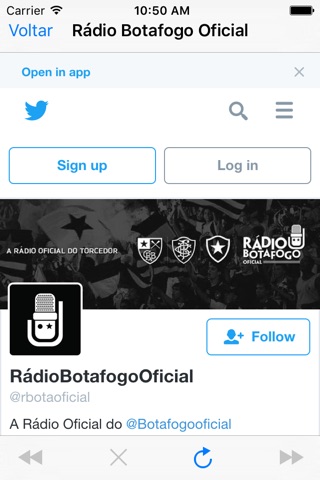 Rádio Botafogo Oficial screenshot 3