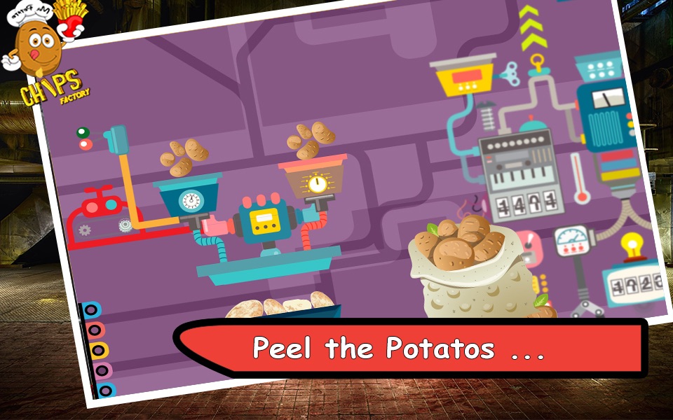 Potato Chips Factory Simulator - Make tasty spud fries in the factory kitchen screenshot 3