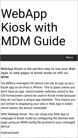 WebApp Kiosk MDM(圖2)-速報App