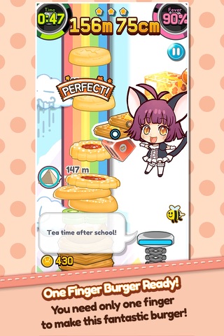 TapTap Burger - Casual Rhythm Game with Cute Animals screenshot 2