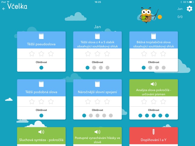 Včelka - osobní trenér čtení