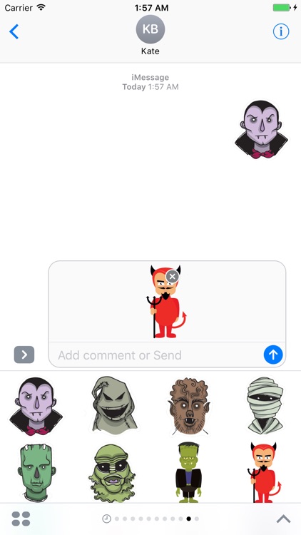 Halloween Stickers - Scary Halloween Monsters screenshot-3