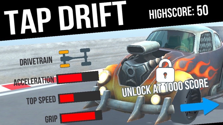 Tap Drift - Wild Run Car Racing