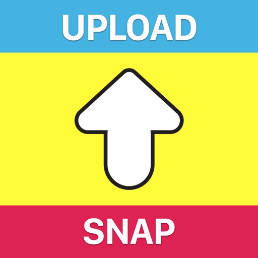 Snap Upload Free for Snapchat: Upload save pics Icon
