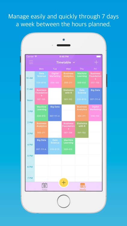 7days - Timetable, Schedule screenshot-3