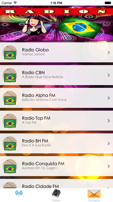 How to cancel & delete A+ Brasil Radio Live - Radios Brasil from iphone & ipad 1