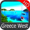 Marine: Greece West HD - GPS Map Navigator