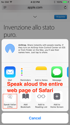 SpeakItalian 2 Pro (6 Italian Text-to-Speech)(圖5)-速報App