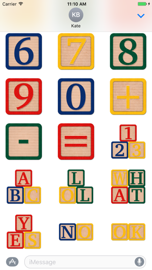 Alphabet Blocks Stickers(圖3)-速報App