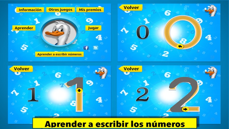 juegos preescolares para aprender los números screenshot-3