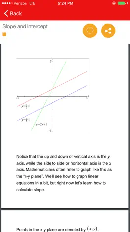 Game screenshot Algebra Study Guide LT apk